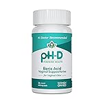 pH-D Feminine Health Support - 600 mg Boric Acid Suppositories - Woman Owned - for Vaginal Odor Use - 36 Count