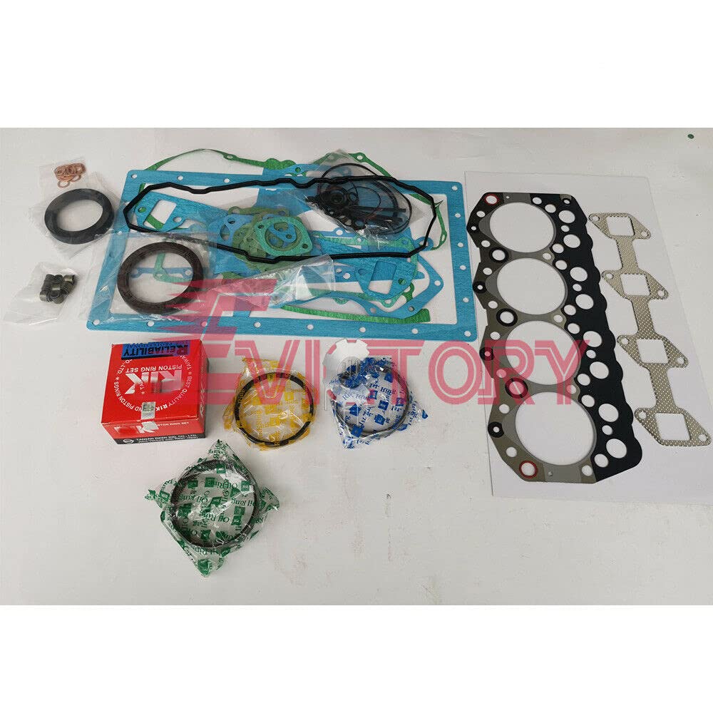 Anello pistone S4Q2 S4Q CON GUARNIZIONE COMPLETA per carrello elevatore Mitsubishi