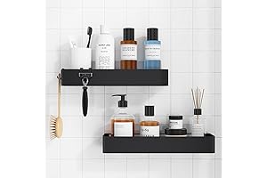Kitsure Large Shower Caddy: Maximize Bathroom Storage Space