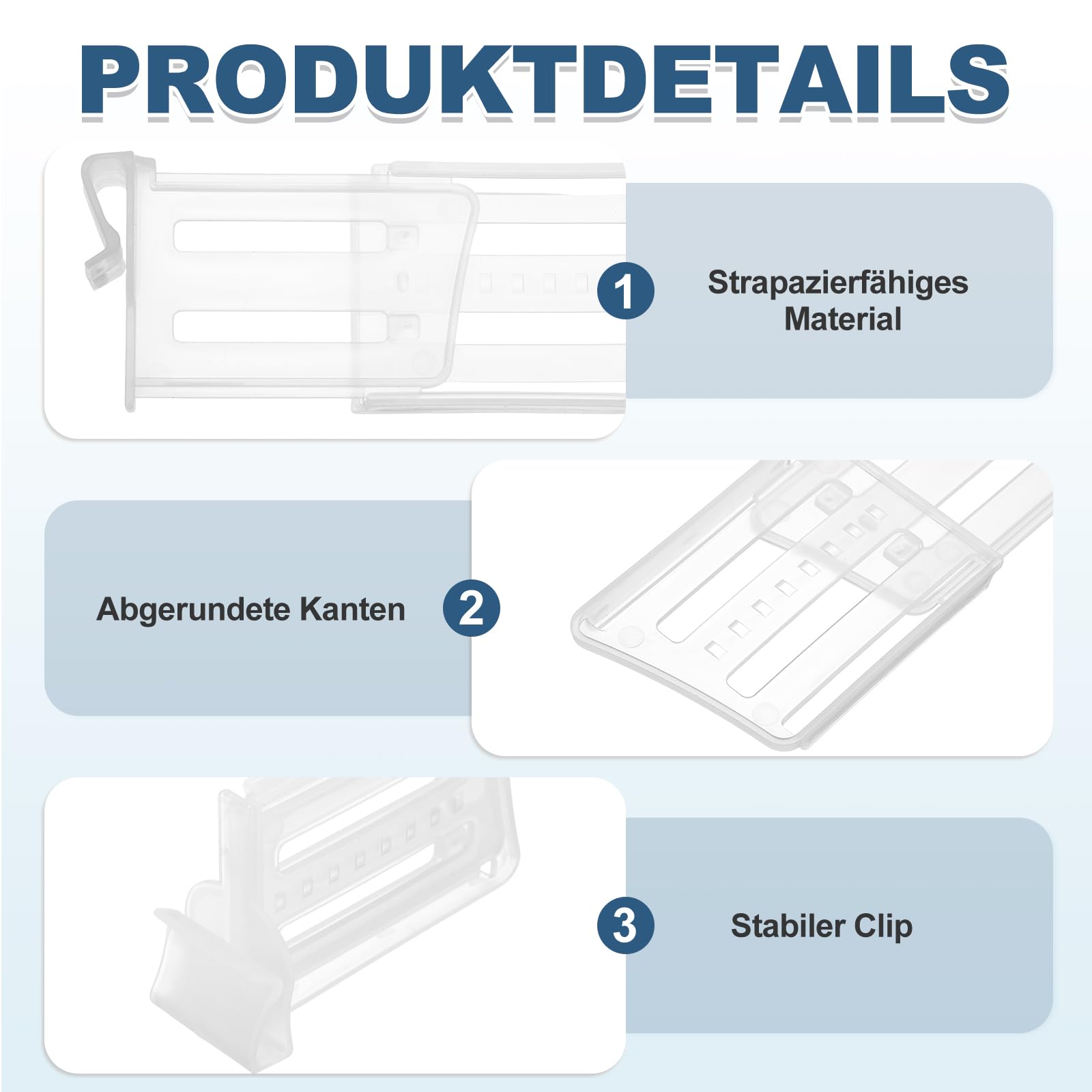 QUARKZMAN 8 Pezzi Divisorio per Frigorifero, Divisori Organizzatori Regolabile Ferma Bottiglie Accessori Vassoi Scaffale Stoccaggio Scaffale Separatori per Cassetti Lattine Birra Bevande