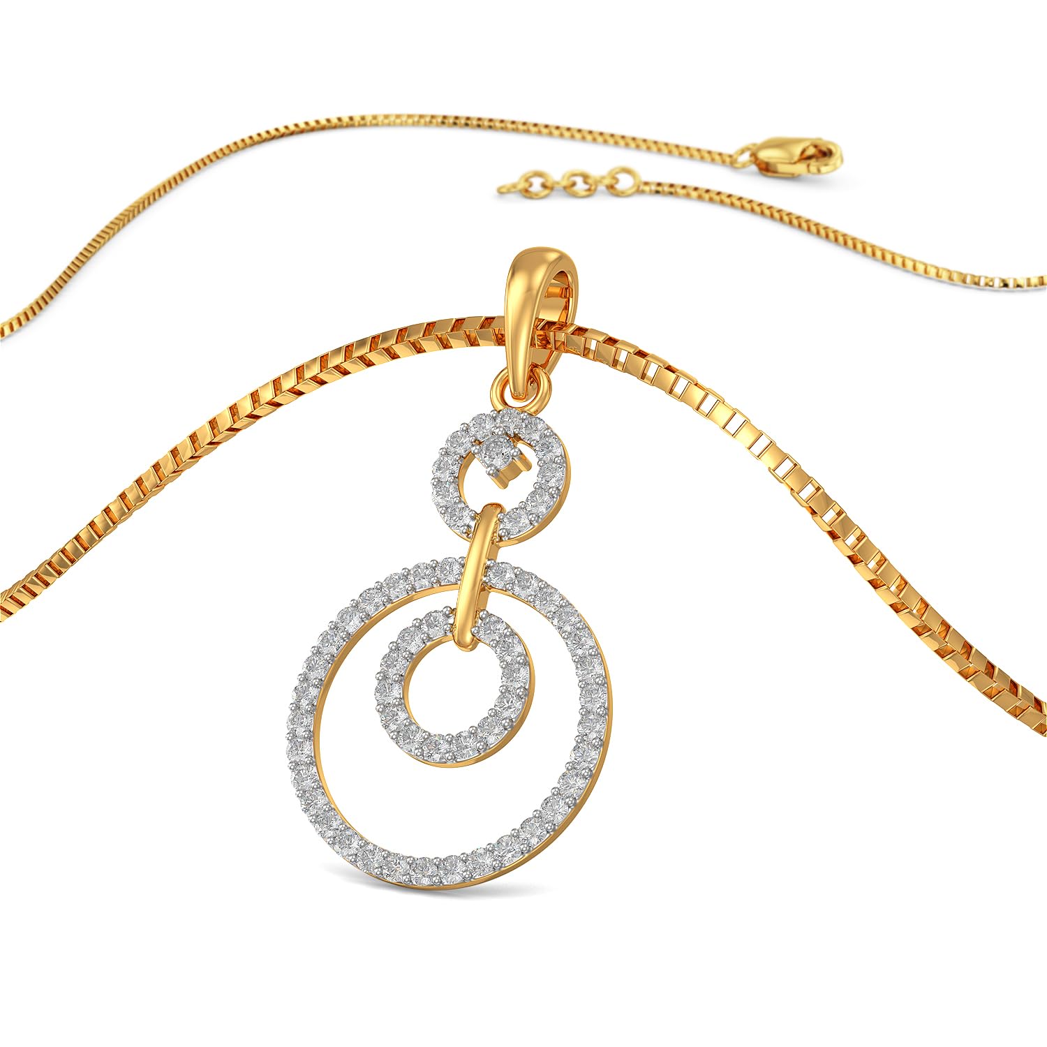 Pride Diamond Collection 18K Yellow Gold and Diamond Pendant-image-39