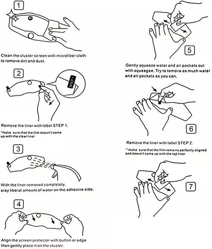 Miniatura 5 de LeosHi Compatible con Z900 ABS 2021 2020 de motocicleta, instrumento de protección contra arañazos para motocicleta, tablero de instrumentos de