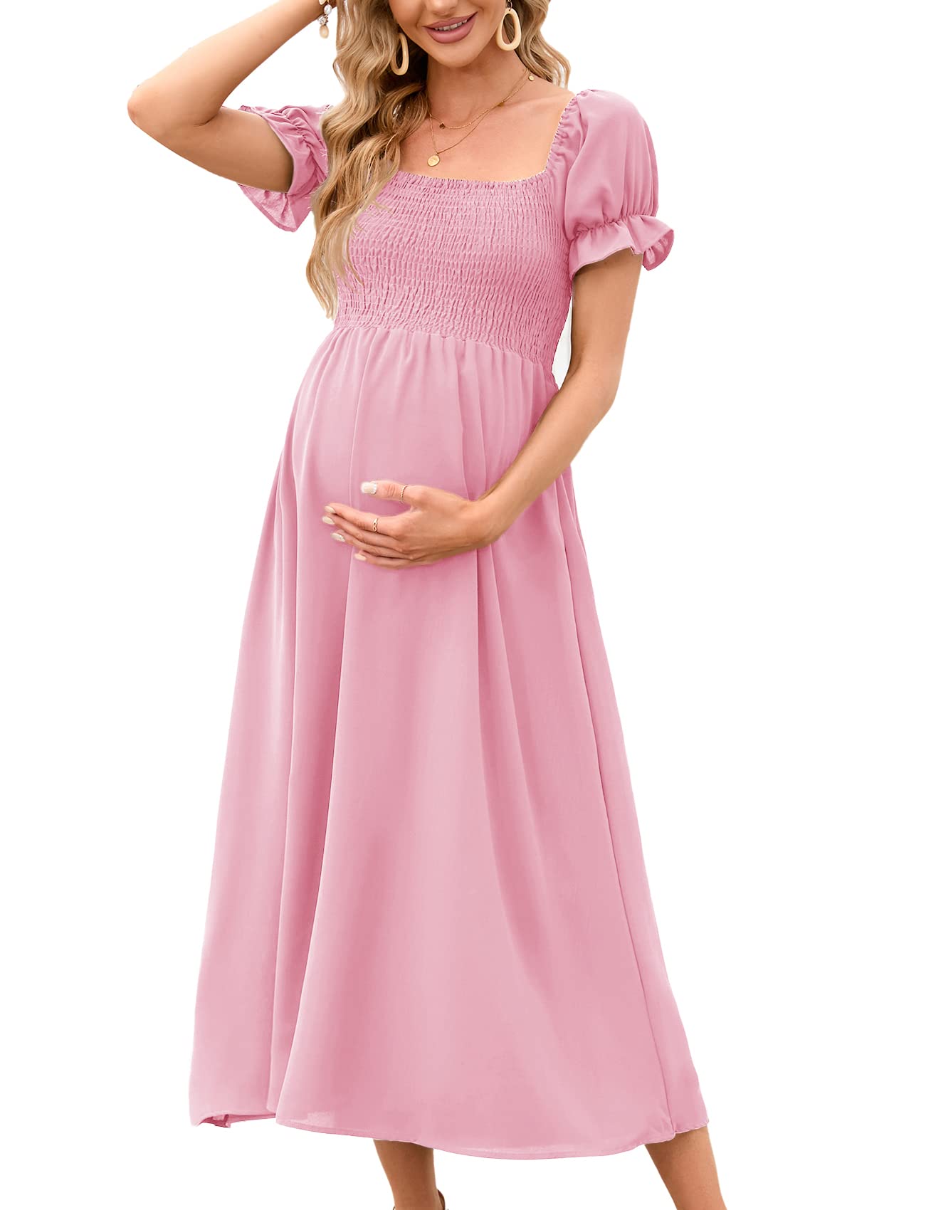 AISWI Women's 2023 Maternity Dress Summer