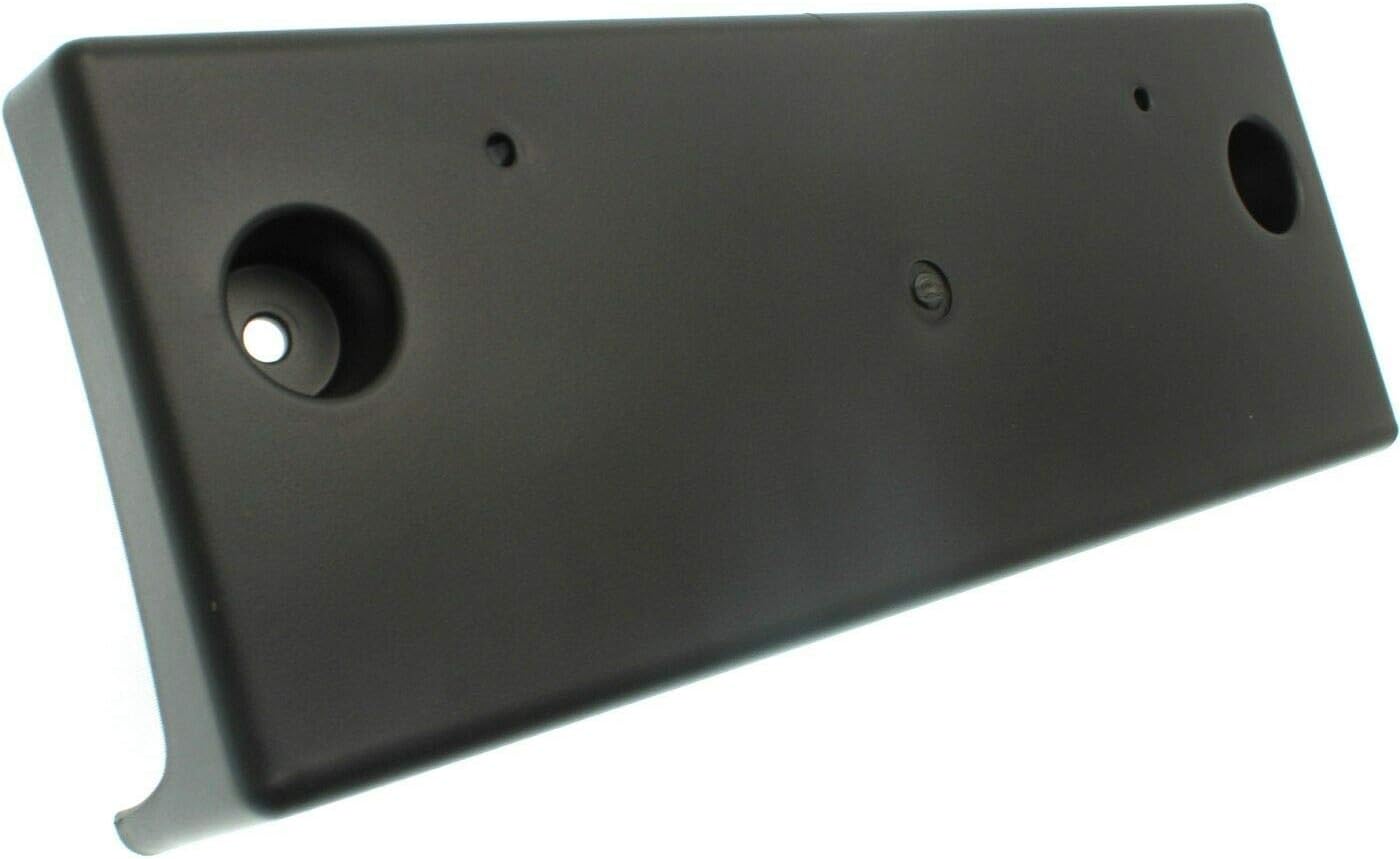 DAT AUTO PARTS Front Bumper License Plate Frame Tag Mounting Bracket Holder Replacement for 2014-2016 Nissan Versa Hatchback Black Textured Plastic NI1068138 962103WC0A