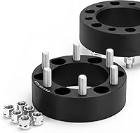 Vista 7 de KSP PERFORMANCE Espaciadores de rueda 6x5.5 para Chevy Silverado GMC Sierra, espaciador centrico de 2 pulgadas 6x139.7mm Lug para Suburban Express