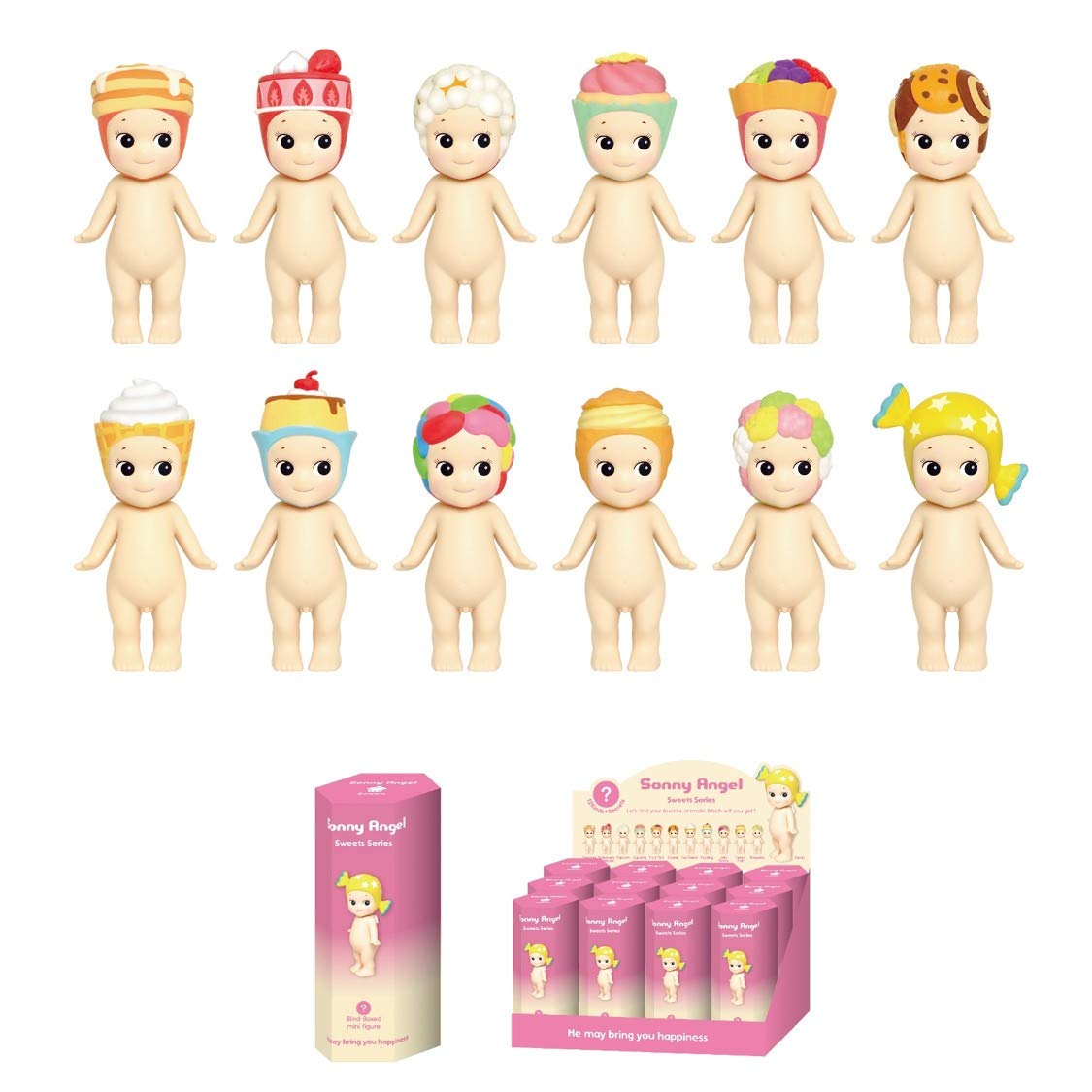 Amazon.co.jp: ソニーエンジェル ミニフィギュア スイーツ シリーズ 【新品2BOX】 Sonny Angel  sweets series