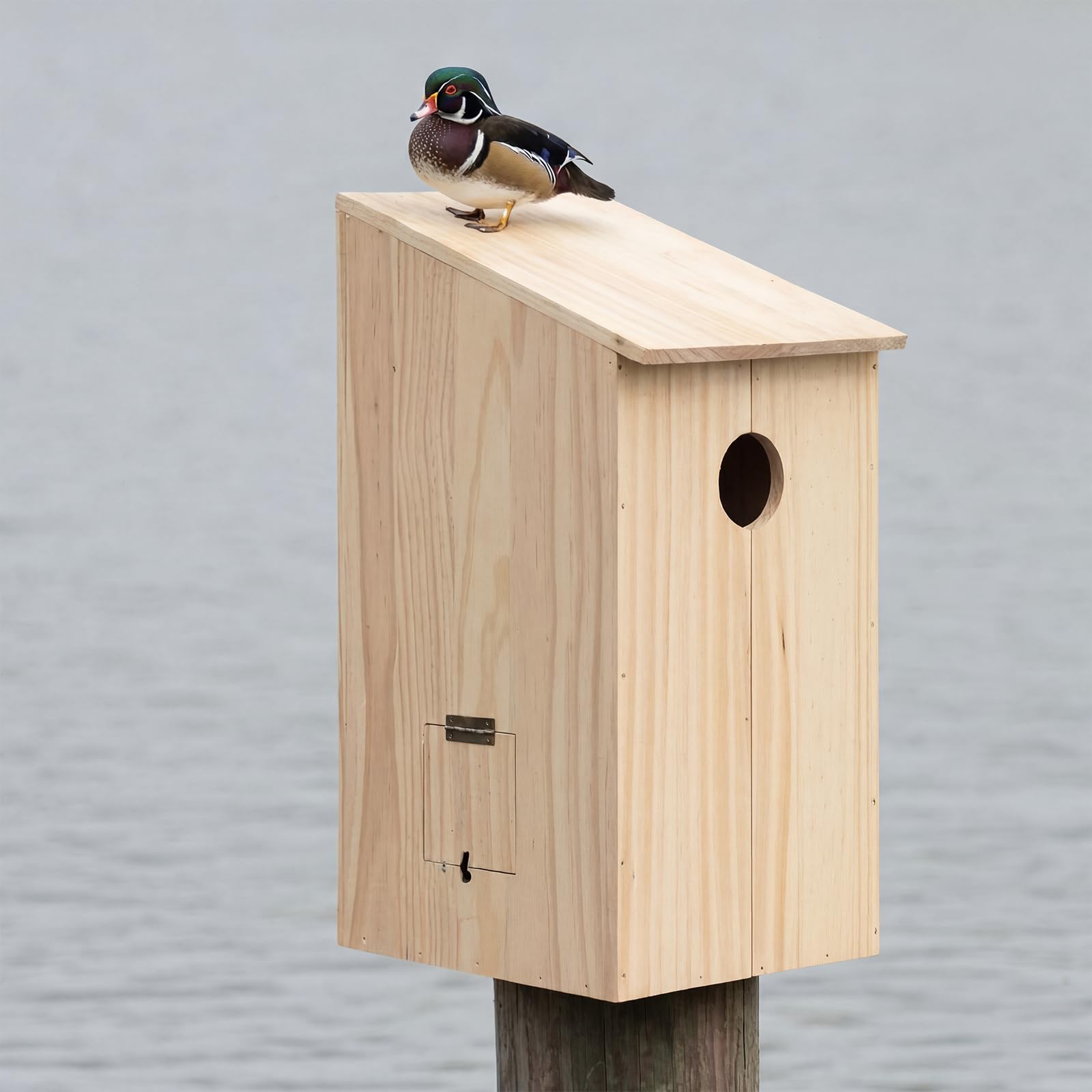 Photo 1 of Vercraft Wood Duck Nesting Box - 11x12x24 Inches