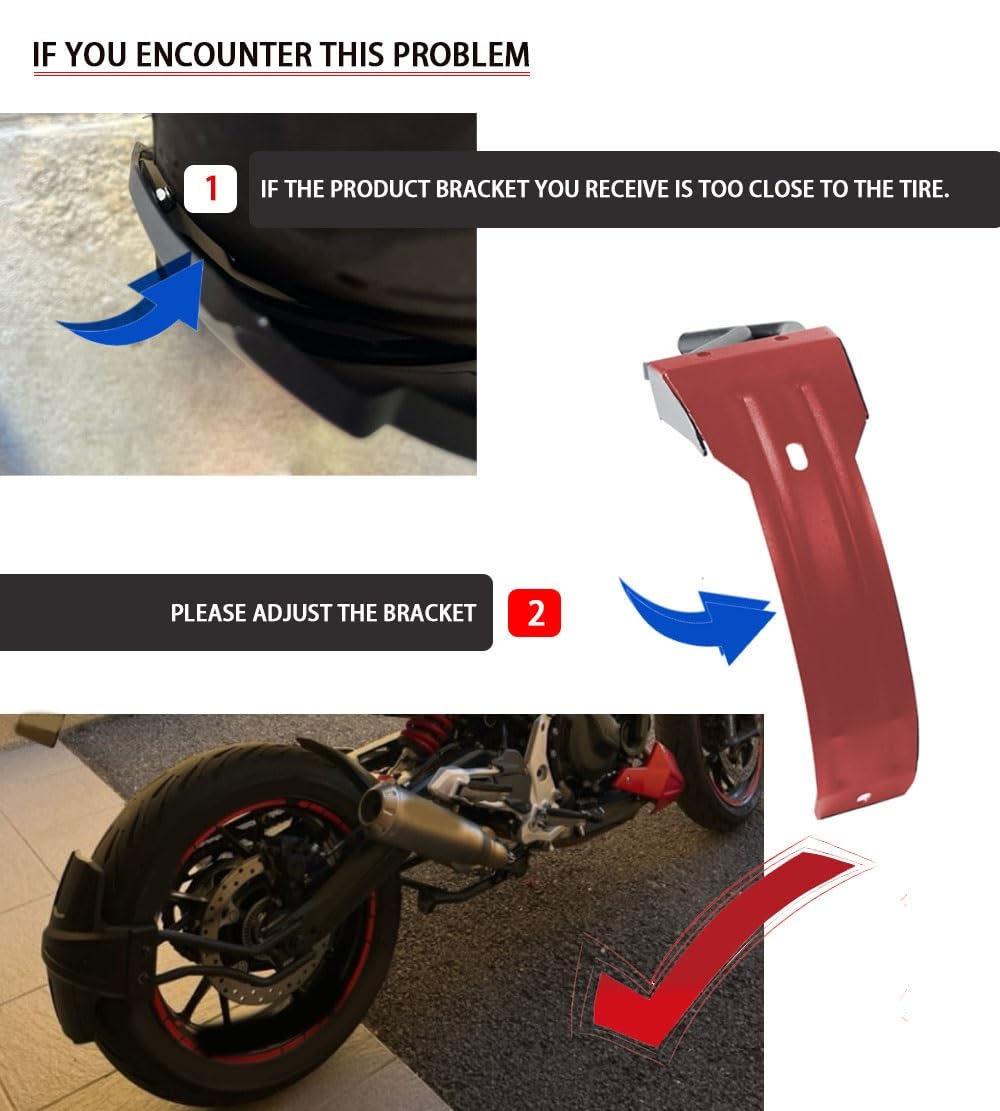 Parafango Posteriore Per CRF1100L Africa Twin Adventure CRF 1100 L 2020 2021 2022 2023 2024 2025 Copertura Fango Splash Guard Protector