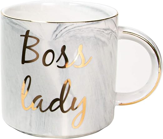 boss lady coffee cup mugs