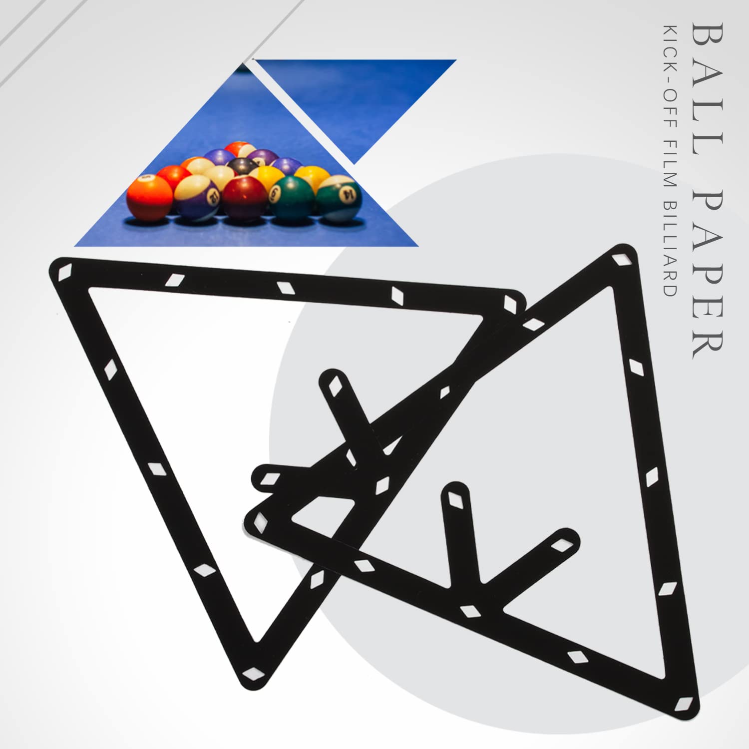 Acryl Pool Ball Rack Wandhalterung - Für 16 Billardkugeln