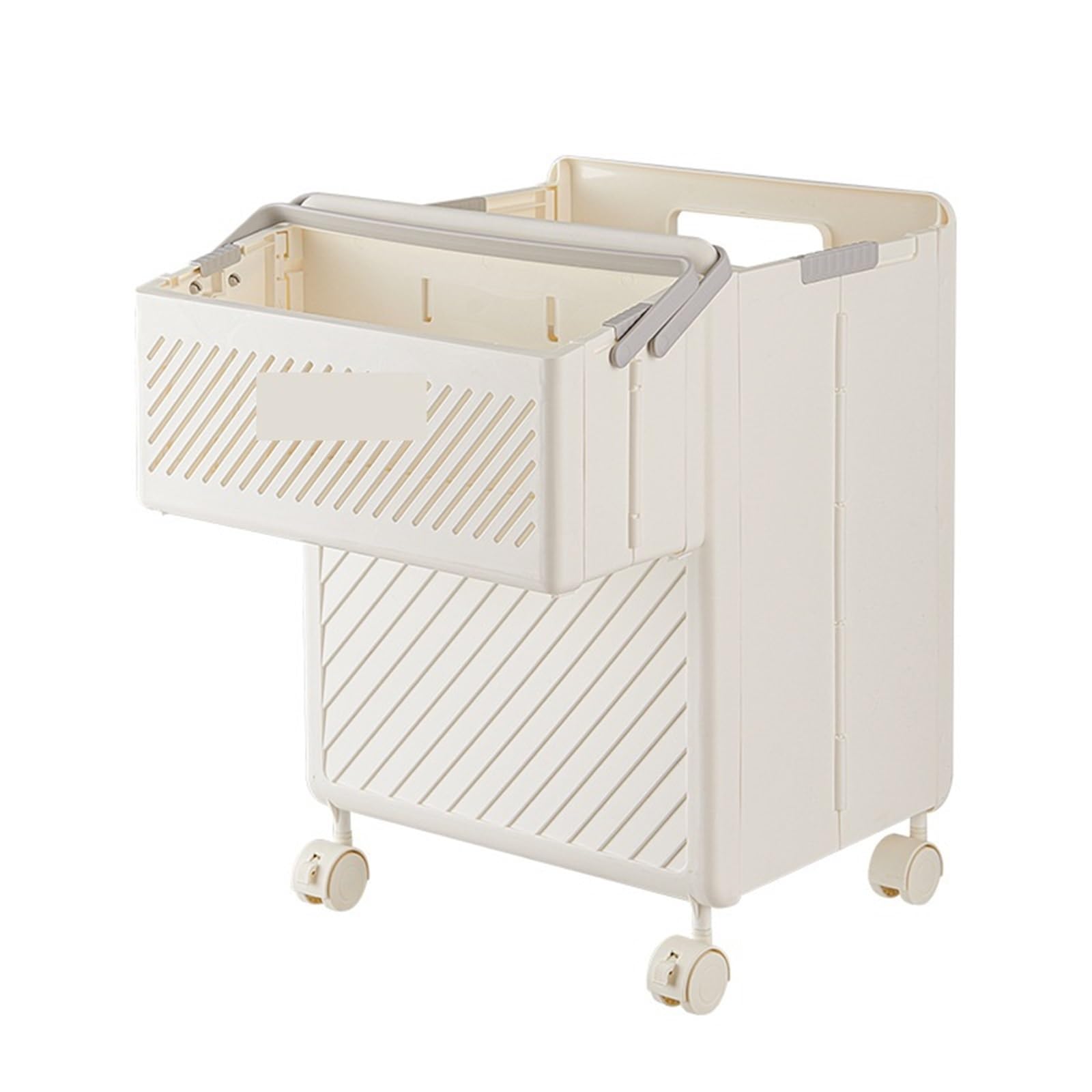 Laundry Basket with Wheels