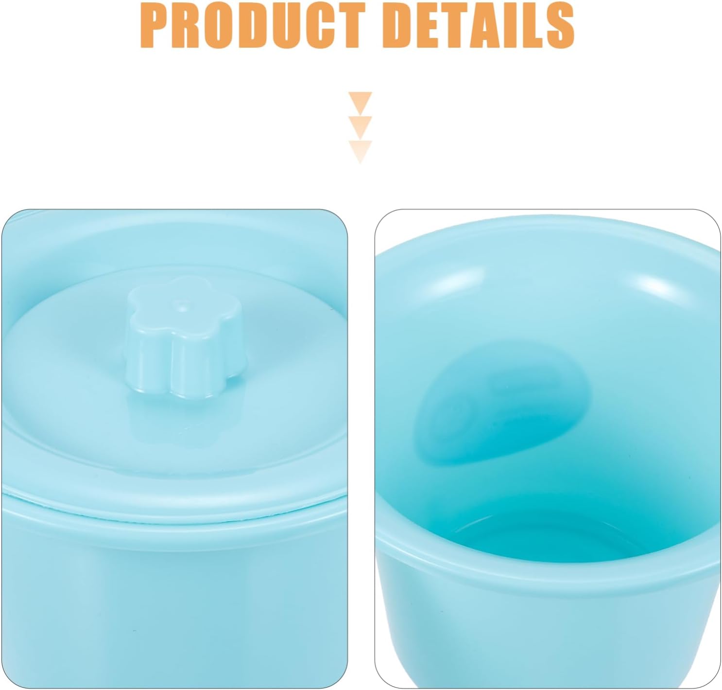 2pcs Portable Urinal Pot Lid for Home Use Non-Slip Chamber Pot for Boy Girl Adults Durable Night Urinal for Elderly Disabled for Family Hospital Use