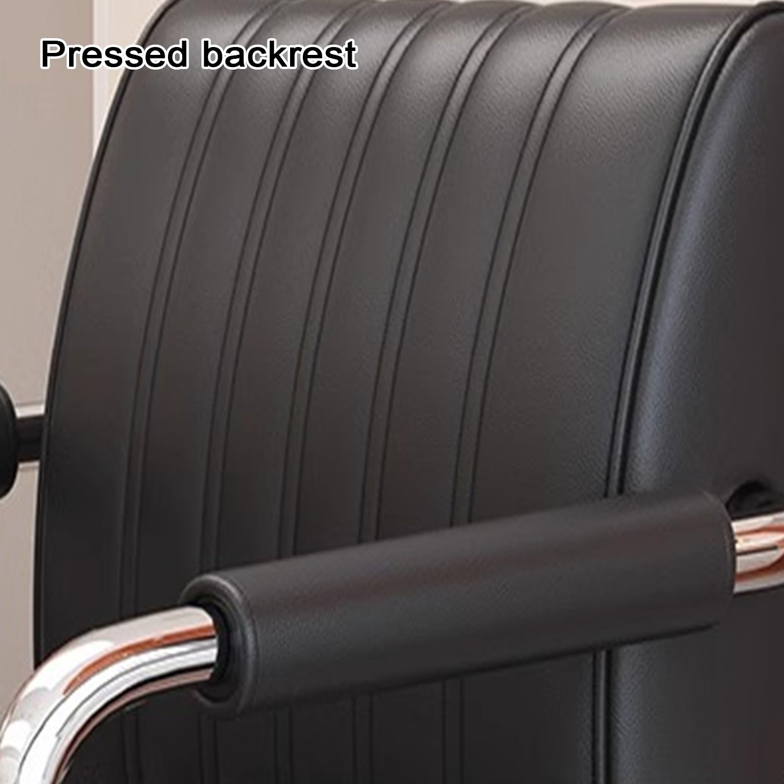 Silla Barberia Hombre Profesional Ergonomía Ergonomía Altura Ajustable Cuero de PU Sillon Barbero con Base Galvanizada En Negro Capacidad de Carga 200 Kg para Salones y Spas(Gray)