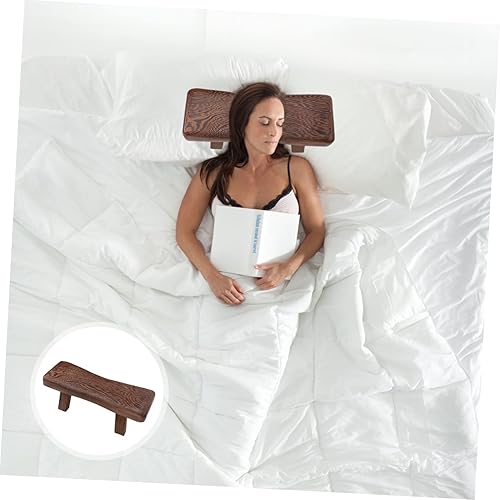 Miniatura 5 de MAGICLULU Almohada cervical de madera de ala de pollo Almohada para dormir Almohada de sauna Almohada de espalda Almohada de madera Almohada de