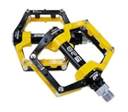 Bicycle Pedals-Aluminium Alloy Bicycle Pedals-Mountain Bike Pedals with Removable Non-Slip Studs 9/16
