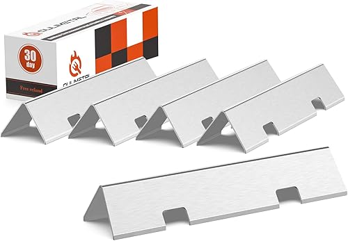 Miniatura 33 de QuliMetal Barras aromatizantes SUS304 para Weber Genesis II/LX 300 Series, Genesis II E-310, II E-330, II E-335, II S-335, II LX S/E-340