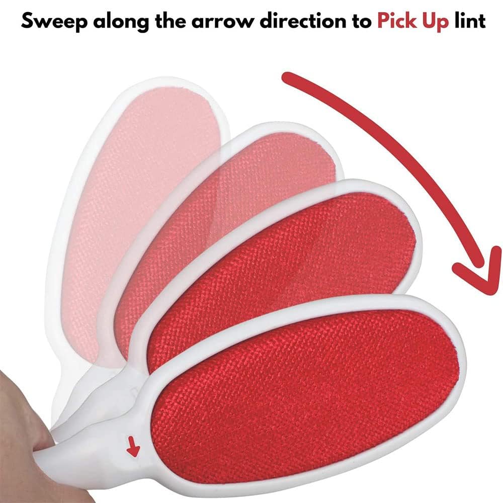 3 Pezzi Spazzola Levapelucchi Per Vestiti E Mobili - Rimuove Peli Animali, Pelucchi Da Divani E Tessuti