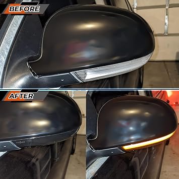 LED Dynamic Turn Signal Mirror Indicator Fit for VW Golf Jetta