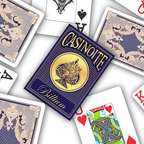 Image of casinoite BILLIUM Playing Cards (BILLIUM 12 PCS (6RED+6BLUE))
