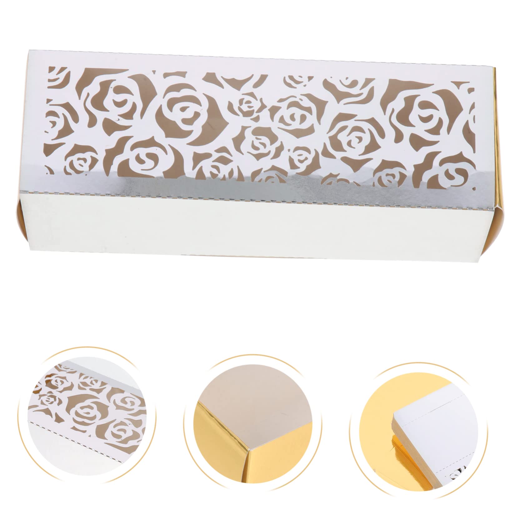 Scatole Regalo di Carta a Forma di Rosa 50 Pezzi, Piccole Scatole per Dolci e Caramelle Nuziali, Confezioni Porta Confetti per Matrimoni e Feste, Decorazioni Romantiche