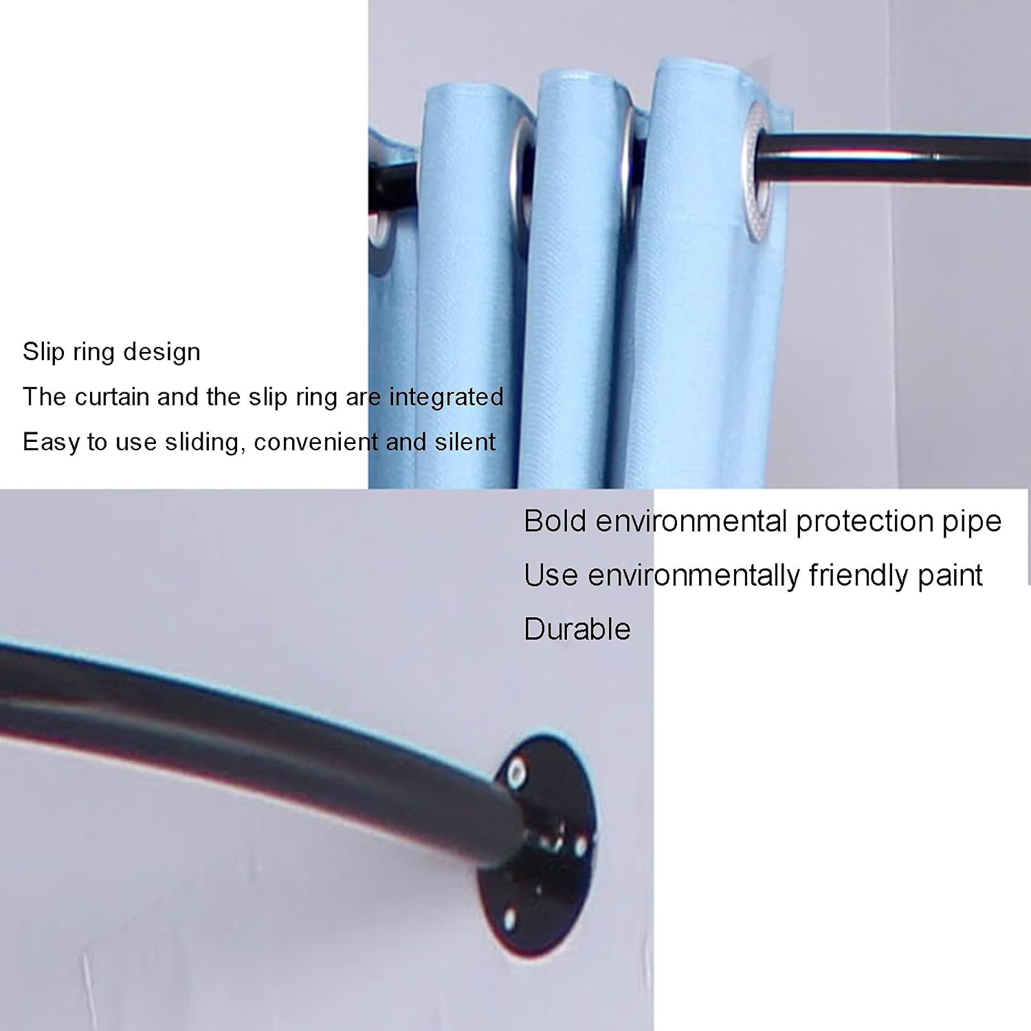 C-Corner Fitting Room Fitting Room Clothing Store Occupational Small/Shading Strength 25 mm Pipe Withstand 32 kg Weight 12 Colors 6 Sizes (Colour: F Size: 80 cm) (A 90 cm)