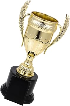 Trophy Excellent Workmanship Kids Plastic and Bright Golden Colour with Representation of Honour for Graduation Festival Rugby Reward Trophies Primary School