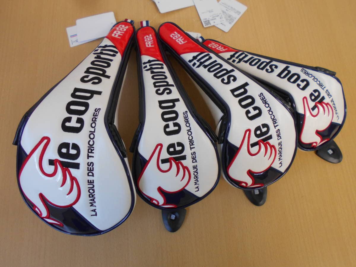 Amazon.co.jp: ヘッドカバー 2023年 ルコック 4本 DR×1 FW×2 UT×1  