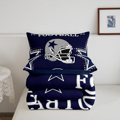 Miniatura 214 de Castle Fairy Juego de ropa de cama de béisbol, tamaño matrimonial, juego de edredón de 3 piezas para niños, niños, adolescentes, decoración