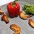 BBQ Grill Mesh Mat - Non-Stick Cooking Mats for Grilled Vegetables/Fish/Fajitas/Shrimp, Grilling Sheet Liner, Reusable Grill Accessories - Use on Gas, Charcoal, Electric Barbecue (15.7" x 13", 3 Pack)
