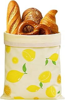 パン用保存袋, 家庭用食品保存再利用バッグ, ポーチ ラップ 手作りキーパー 食品カバー ベーキング用品 冷凍庫 冷蔵庫 キッチン収納