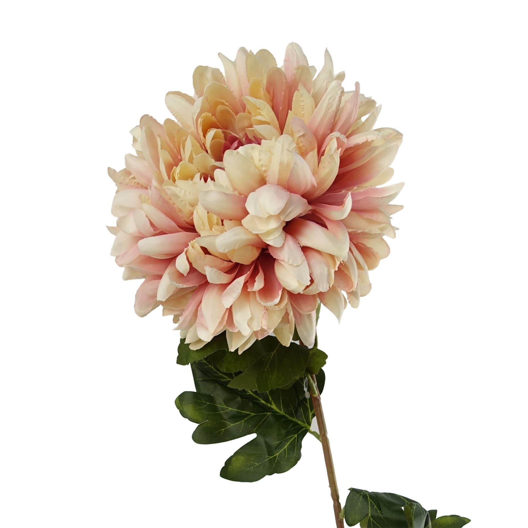 Leaf Design Artificial Chrysanthemum Stem Flowers