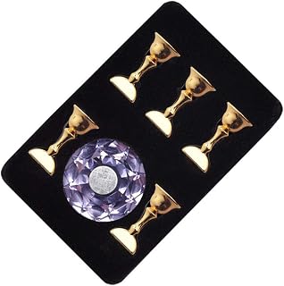 AKOAK 1 Pack Nail Art Practice Display Stand Lotus Base Magnetic Nail Sheet Fixed Stand Crystal Nail Stand DIY Manicure Practice Tool Accessories