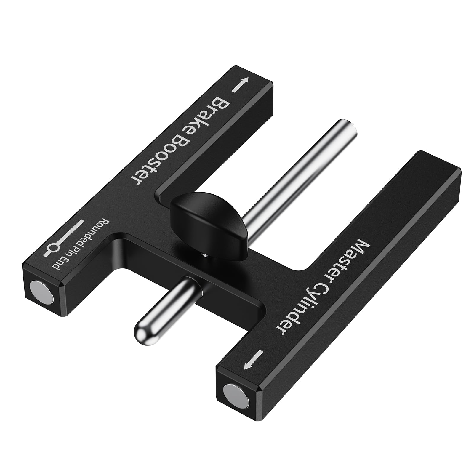 (Upgraded) Brake Adjustment Tool, Brake Booster Rod Adjustment Tool, Brake booster with master cylinder,Pushrod Power For Adjustable Braking Distance of Brake Pedal(N48 Magnetic CNC Aluminum)