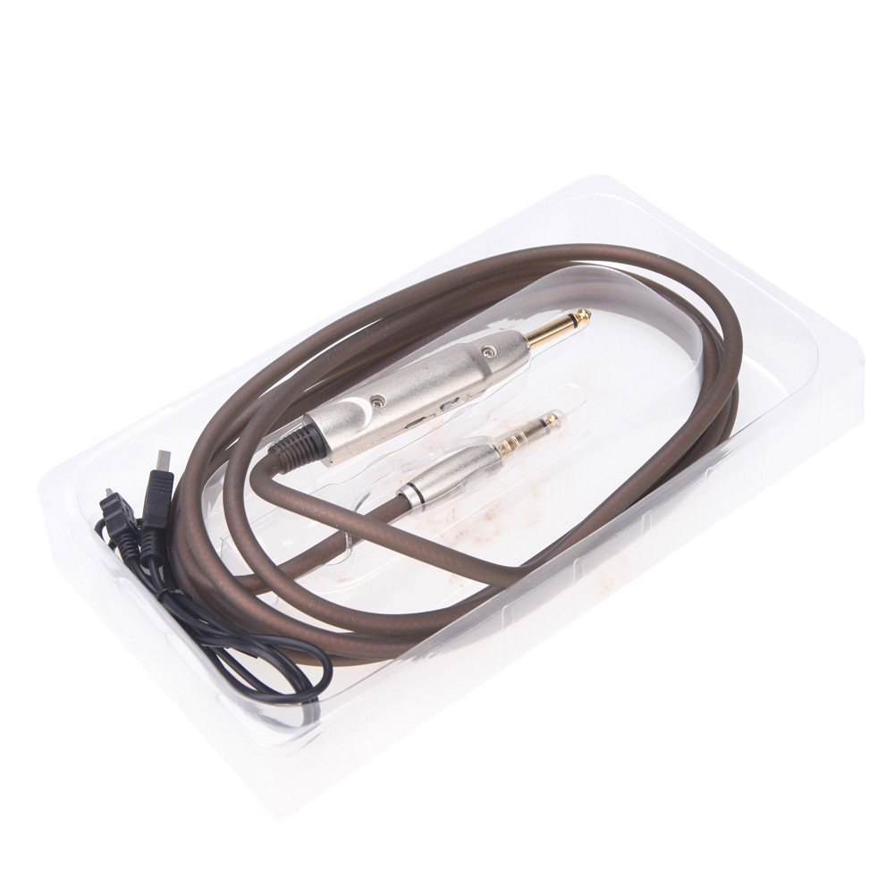 ENO CT-2 CABLE TUNER ACCORDATORE VIA CAVO PER CHITARRA ELETTRICA + BATTERIA AL LITIO RICARICABILE