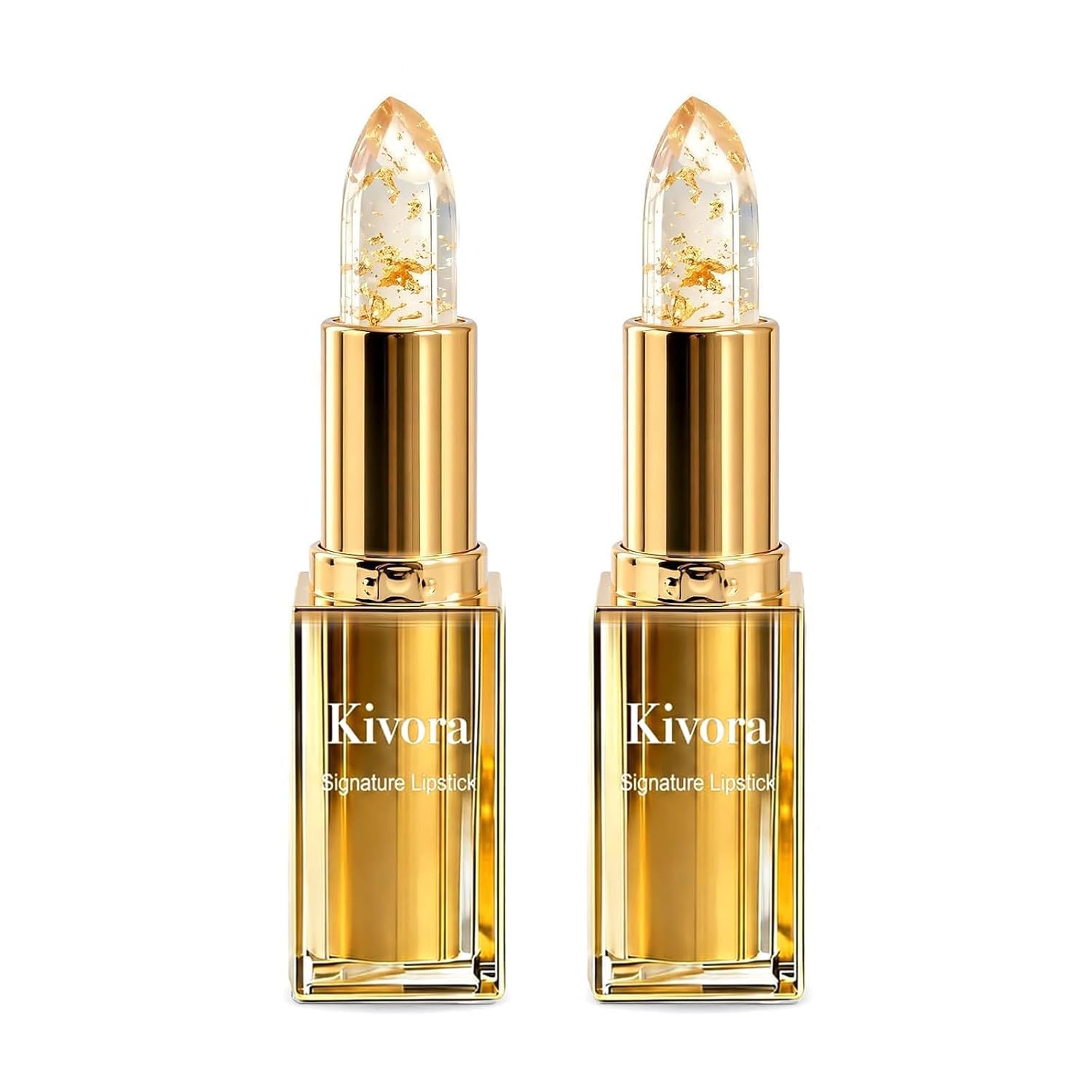 Kivora Lipstick for Mature Lips,2 Pack | pH Color Changing Lip Balm, Moisturizing Lip Tint, Hydrating Lip Tint for Soft, Natural-Looking Lips with Moisture Care