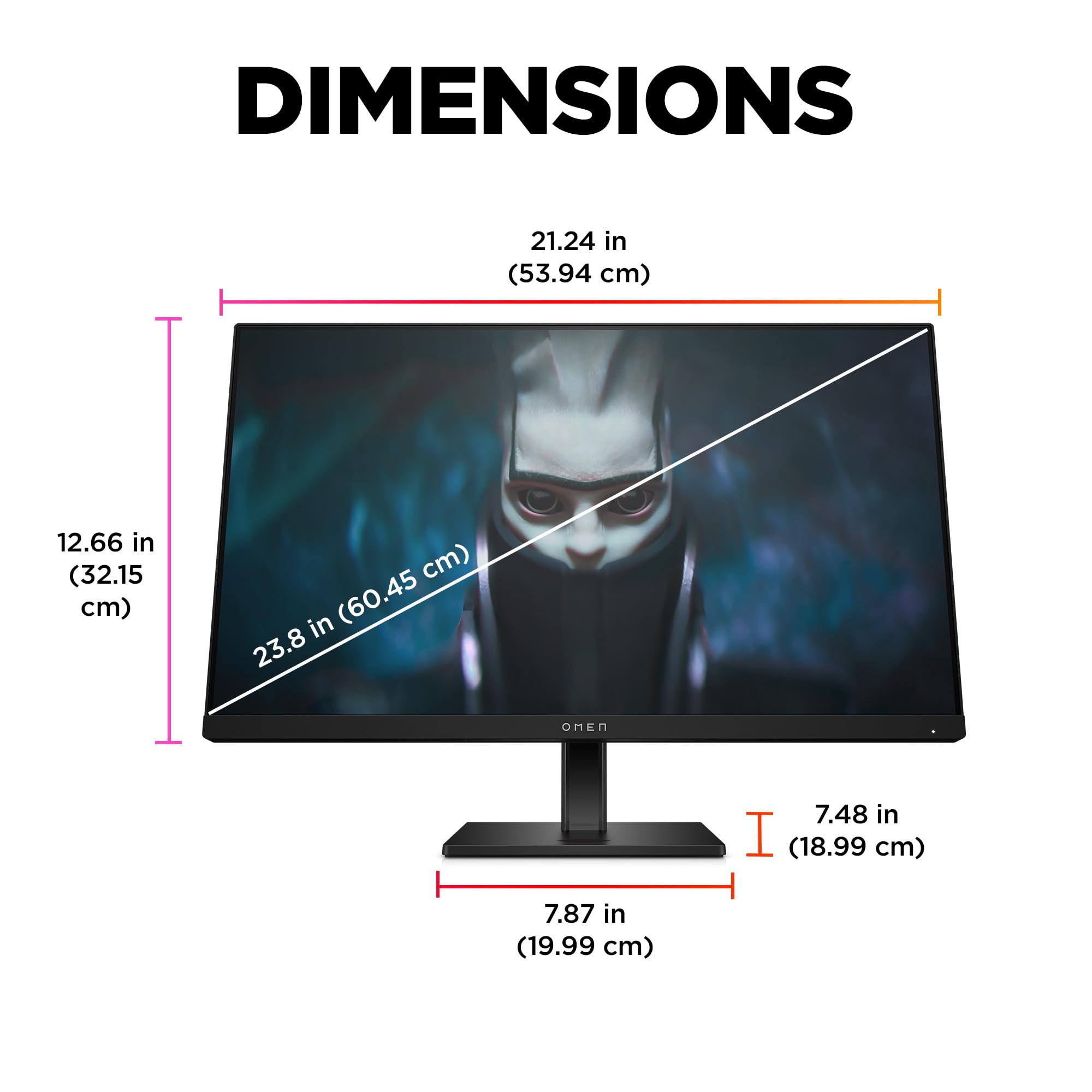 HP OMEN 23.8