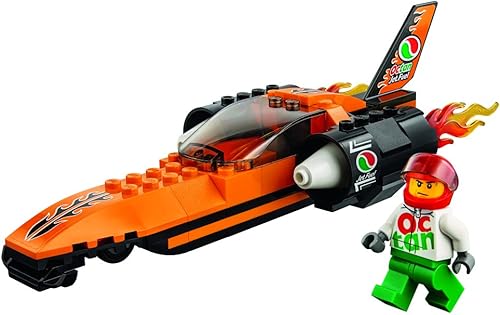 LEGO City Speed Record Car 60178 Kit de construcción (78 piezas)