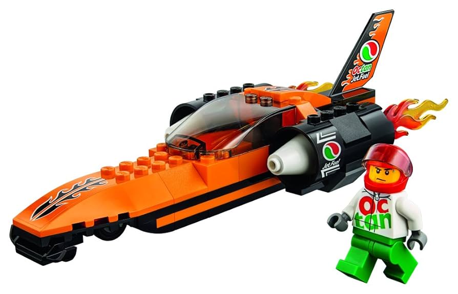 ☆ Amazon.com: LEGO City Speed Record Car 60178 Building Kit