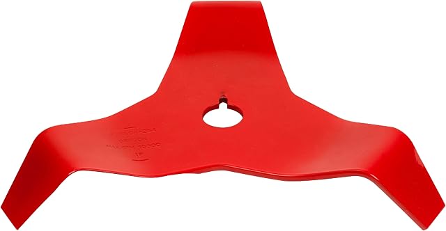 Oregon Universal Mulching Brushcutter Blade, 3 Tooth Shredder Blade for Thick High & Dense Vegetation, 4mm Thick Hardened Steel, Fits Stihl, Husqvarna, Mitox, Echo, Kawasaki & More (295508-0)