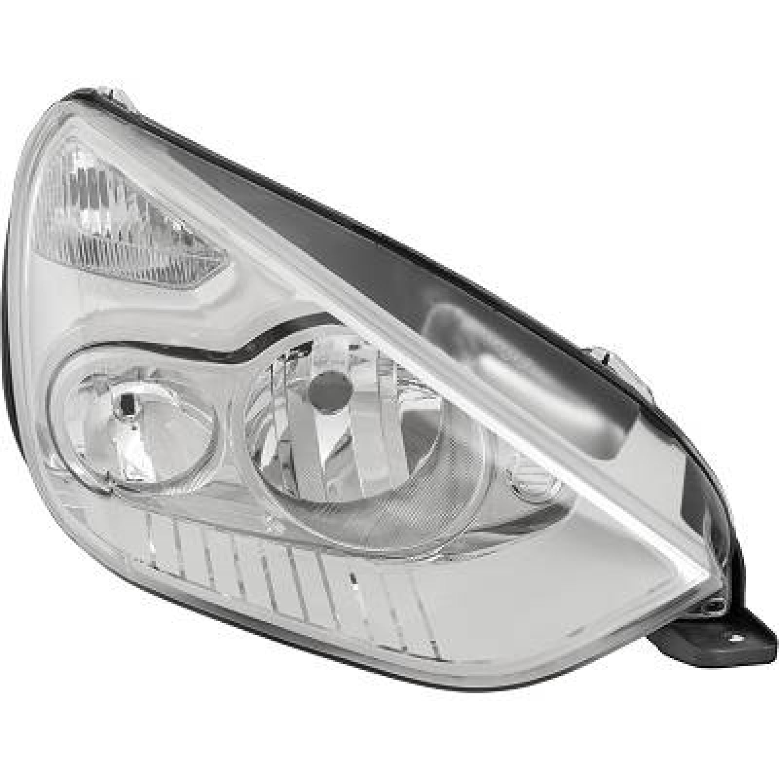 Faro delantero derecho Ford S-MAX 2006 halógeno H7 H1 para recambio original de óptica 2
