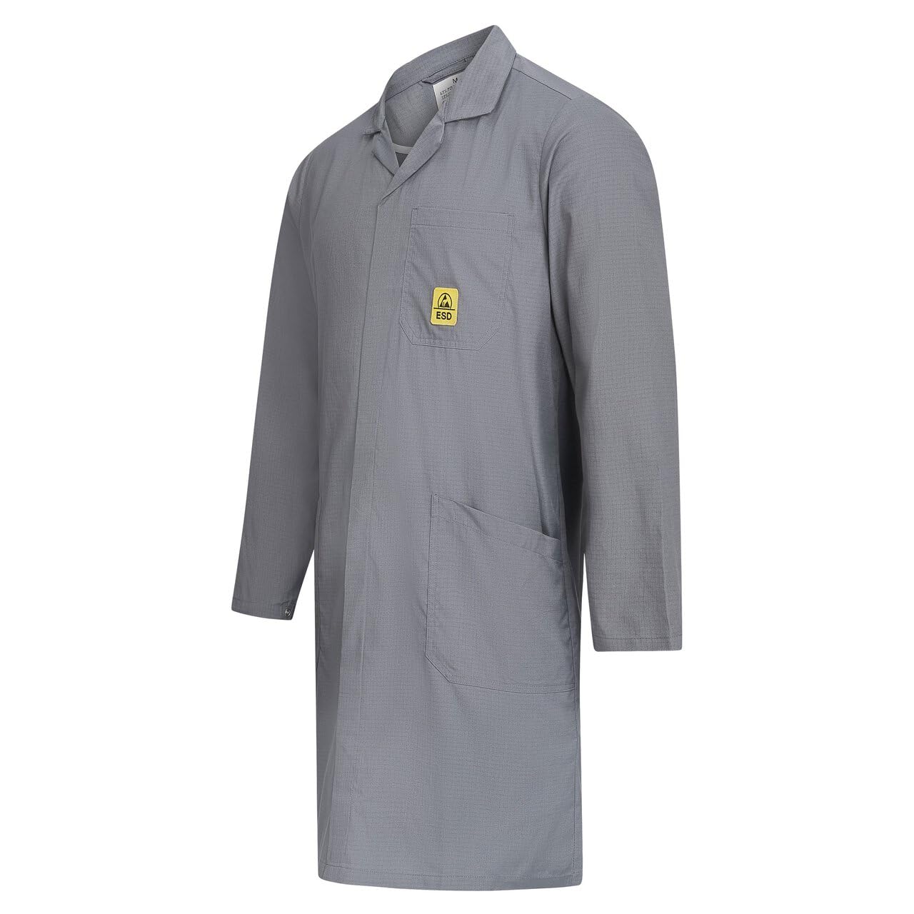 Safe Guard ESD-Arbeitsmantel Pro Line, 146 g/m², grau
