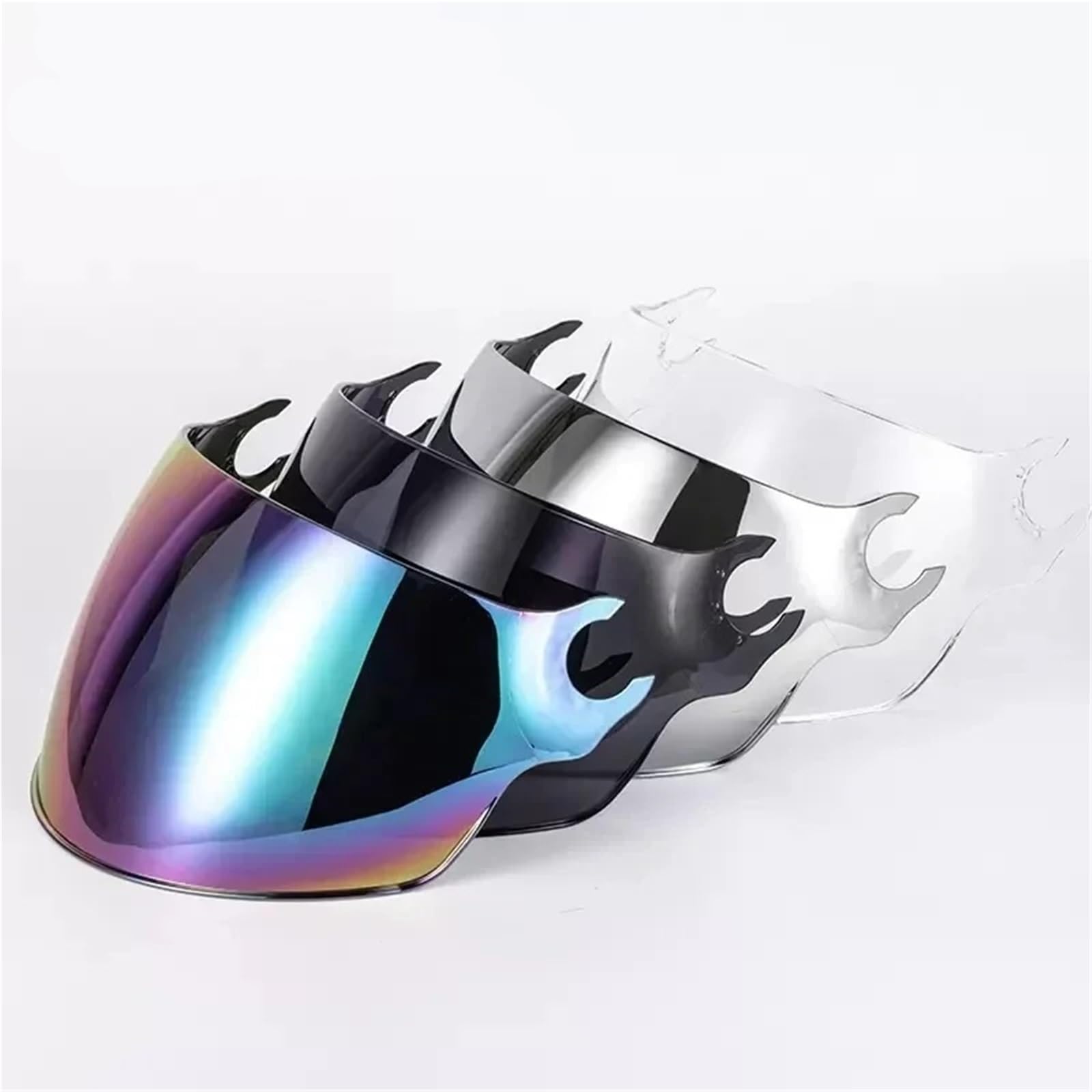 Visera para casco de moto Visera de casco original, reemplazo gafas sol, lente adicional(Color 3)