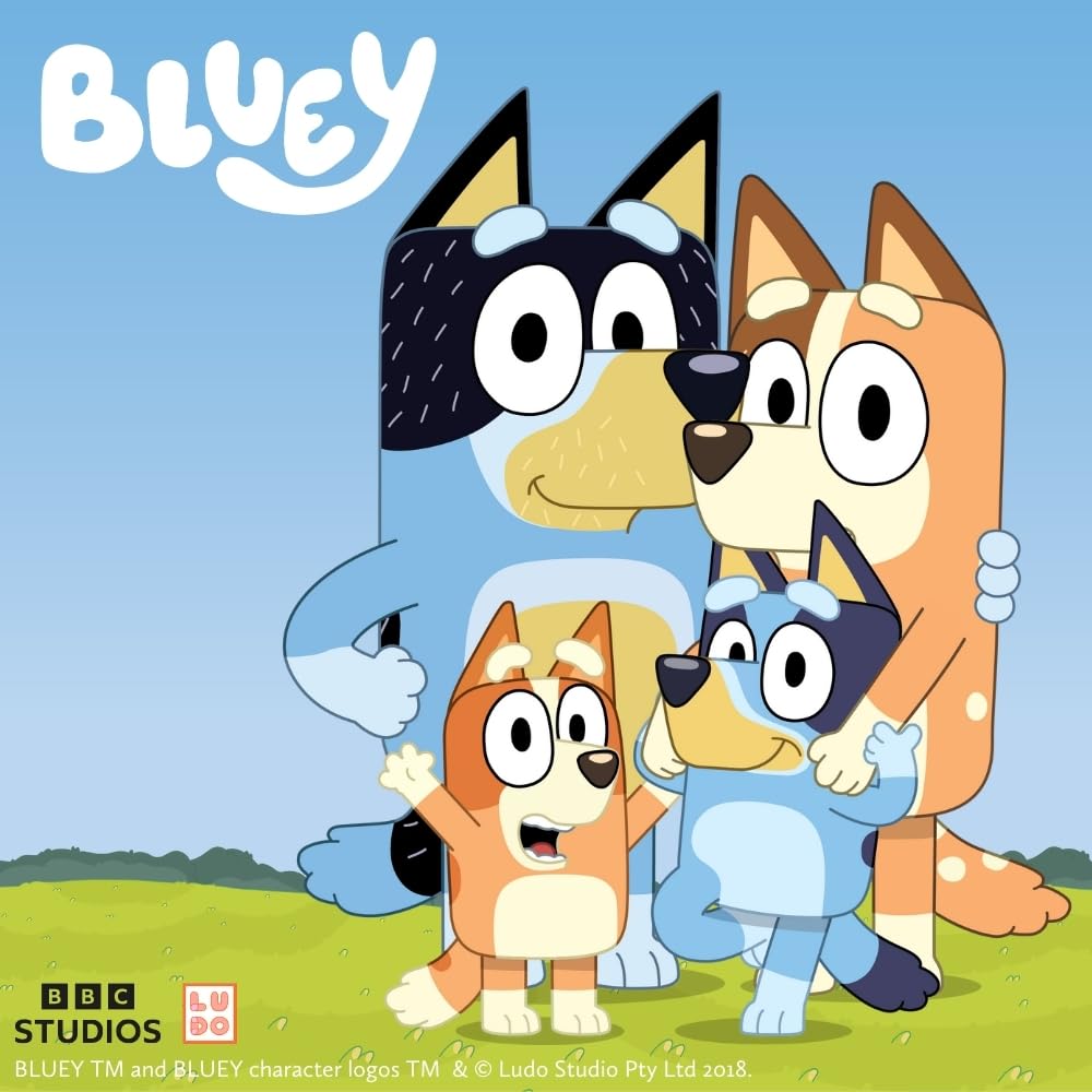 3Bears Bluey Müsliriegel für Kinder – Apfel – 6er Pack – Kinder Riegel mit Haferflocken – Fruchtriegel Kinder – Snacks für Kita & Schule - Ohne Palmöl - Vegan