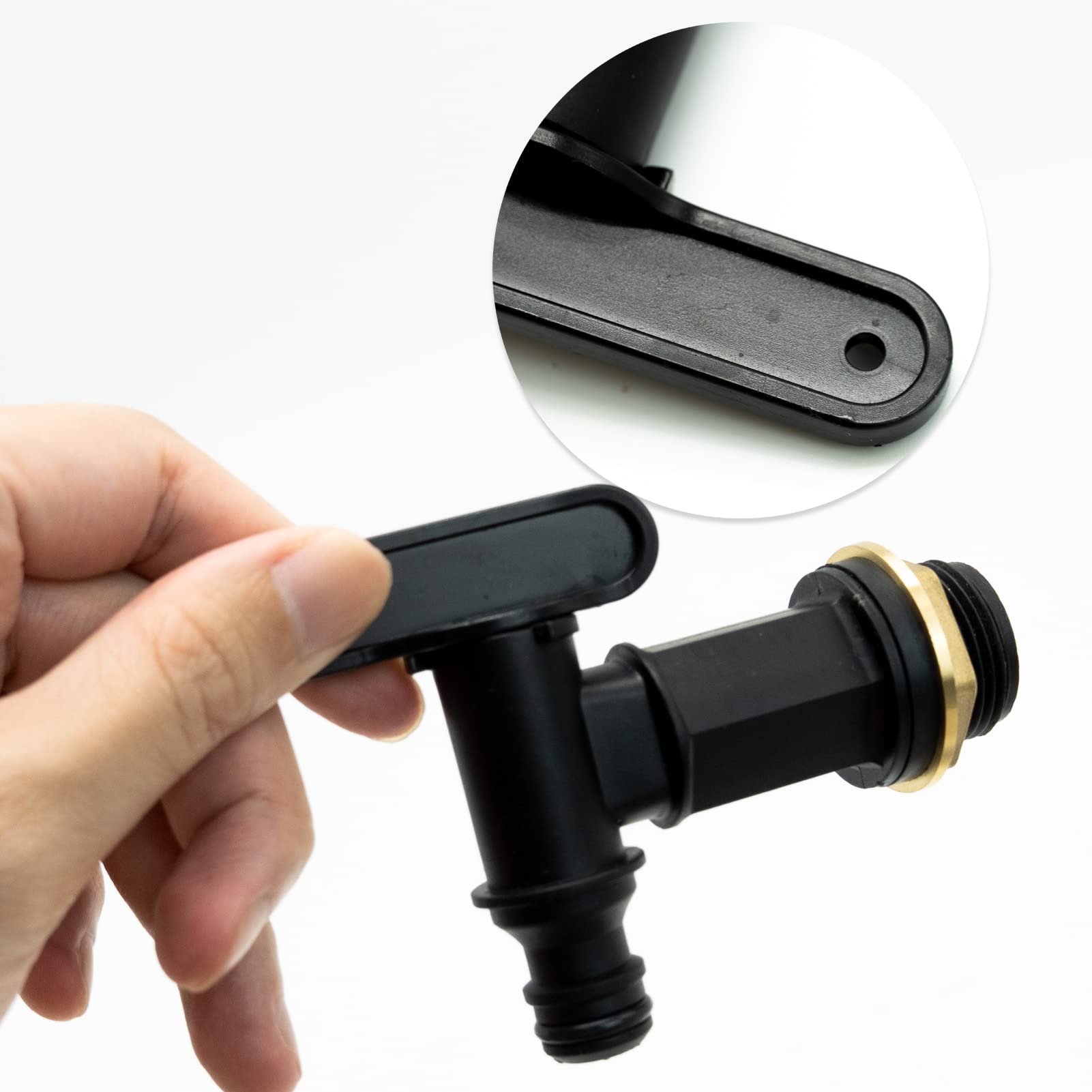 Replacement IBC-Barrel Water Butt Tap Plastic Adaptor Beer Home Rain Brew Tool e