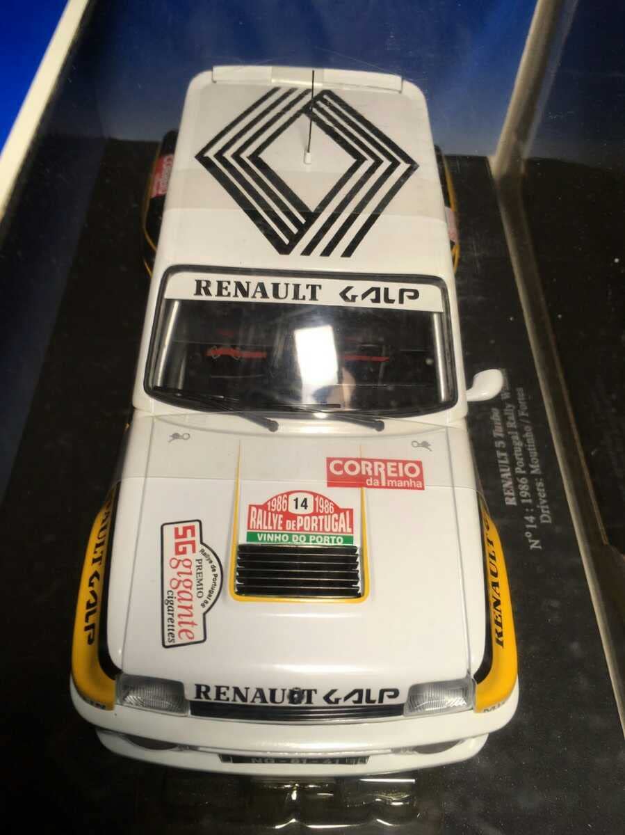 Amazon | 京商・ユニバーサルホビー1/18 ルノー 5ターボ No14 1986年