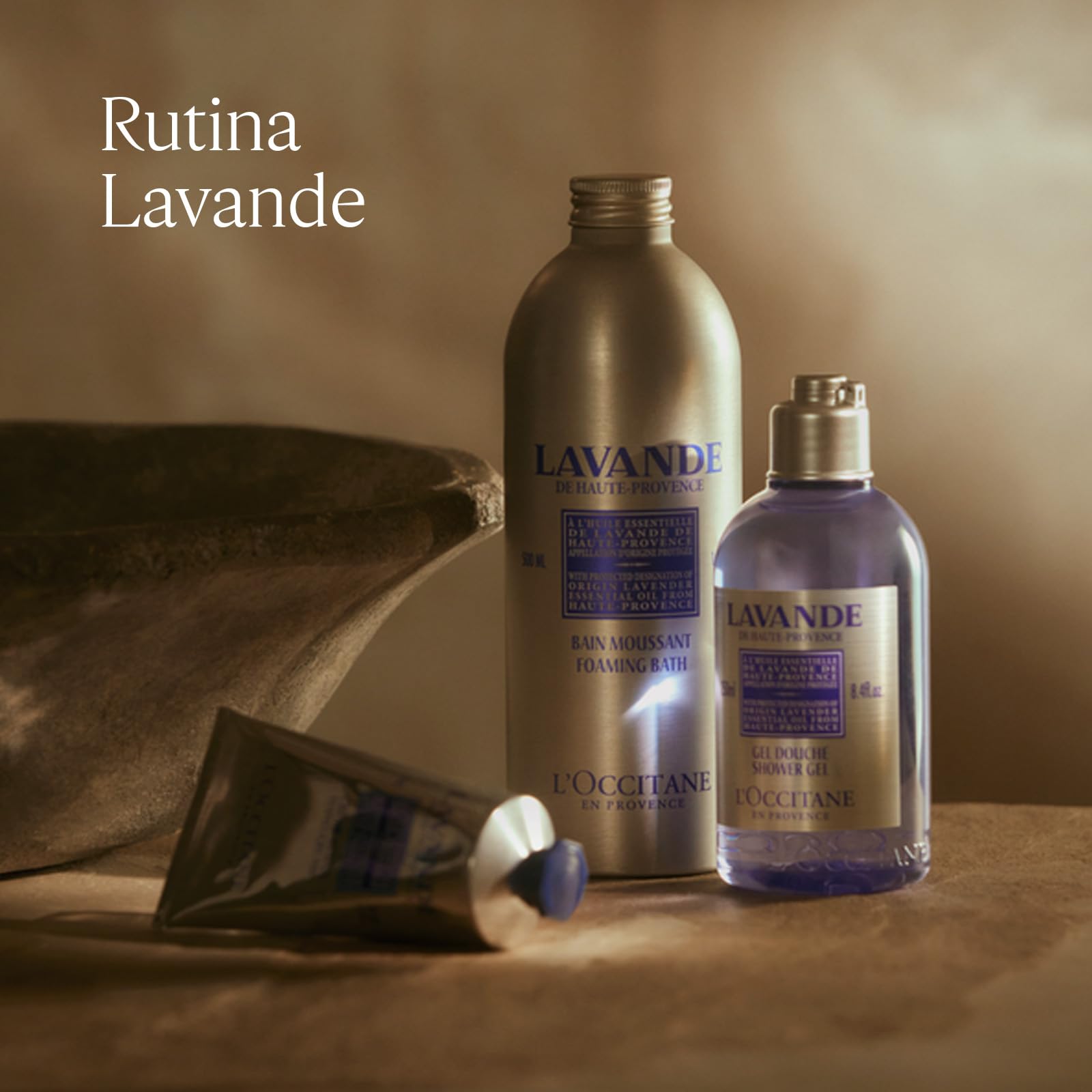 L'OCCITANE - Espuma de baño - Fabricado en Francia