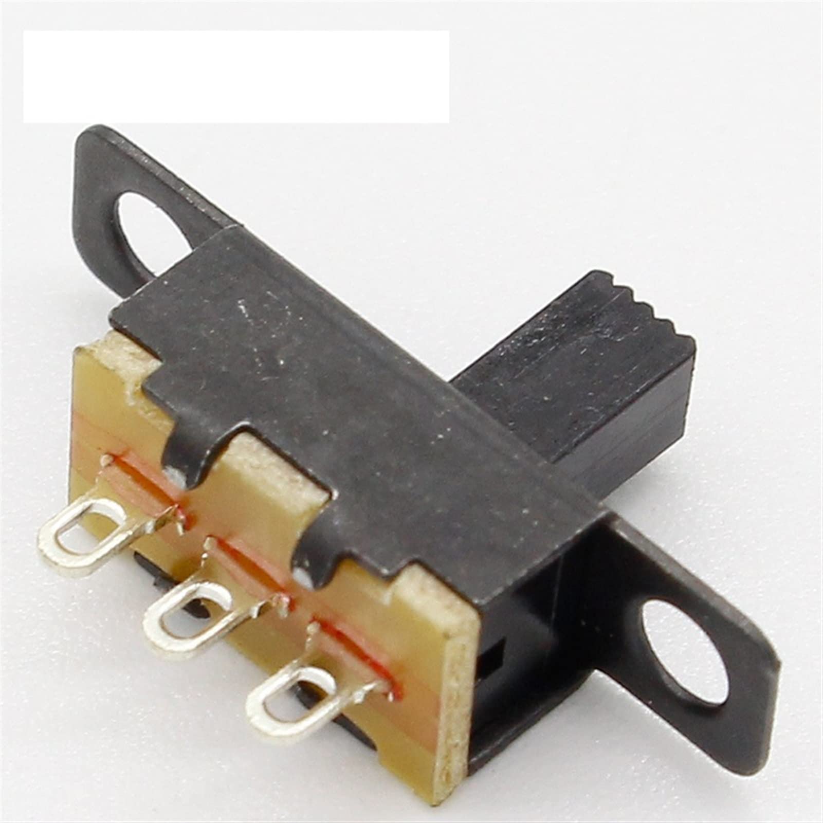 Micro interrupteur SPDT noir 5V 0.3A mini taille pour circuit imprimé PCB DIY