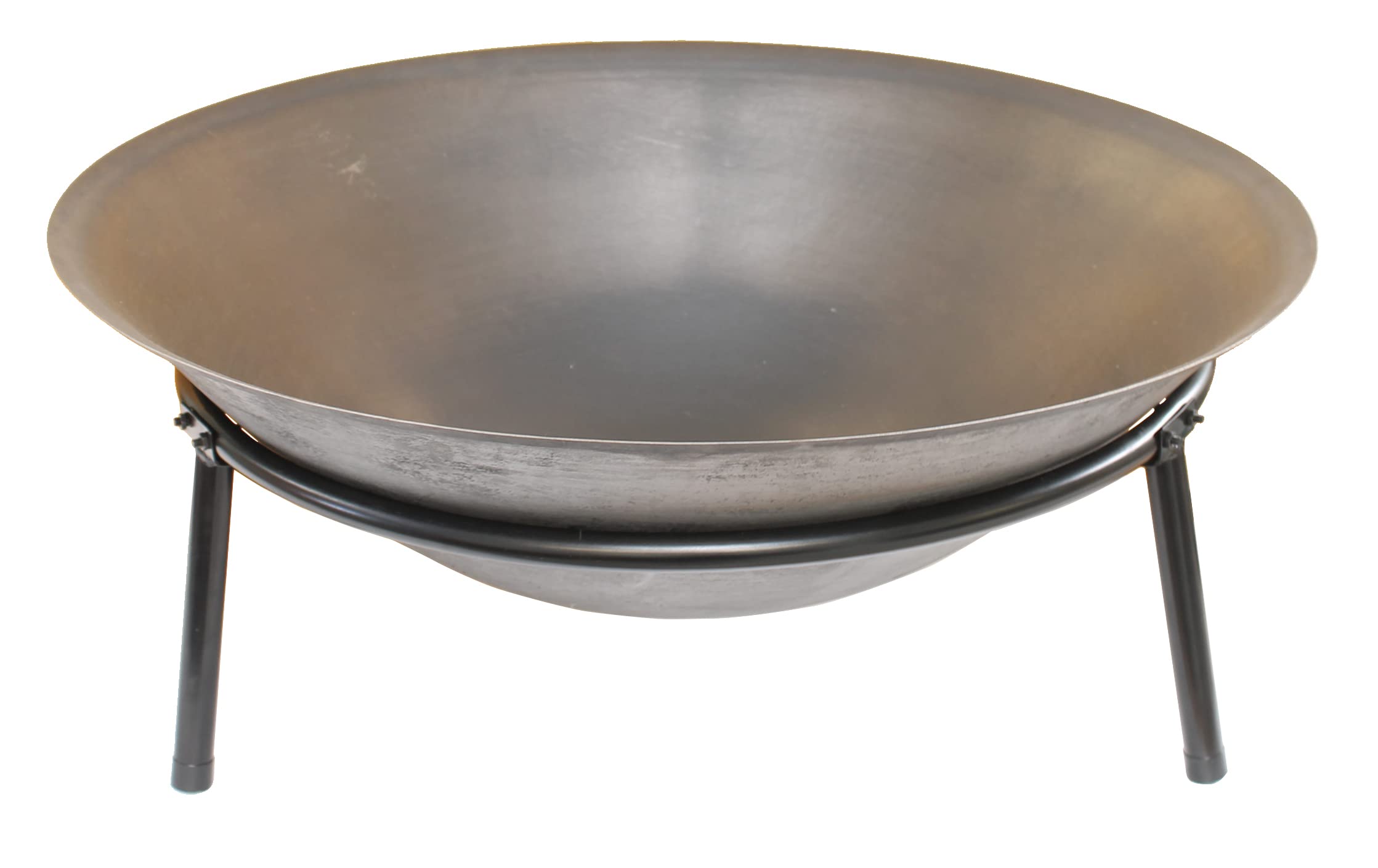 Extra Large Fire Pits Cast Iron Detachable Legs Stylish Design (80cm Diameter)