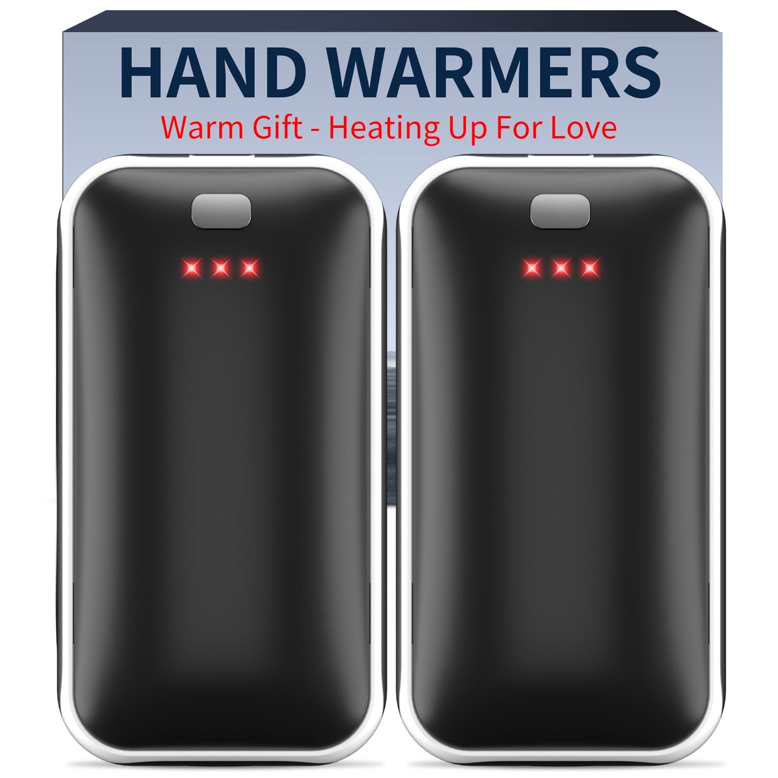 OCOOPA Magnetic Rechargeable Hand Warmers 2 Pack, Fast Heating, 3-Settings, UL Certified, Electric Portable Pocket Heater, Hunting, Golf, Camping Gear, Warm Gifts For Men, UT3 Lite - View #8