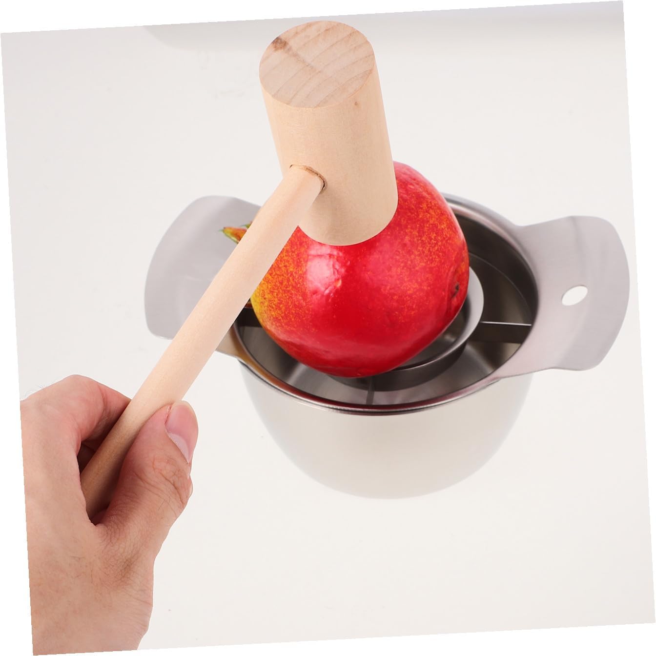 Wakauto 3sets Stainless Steel Pomegranate Peeler Tool Hammer and Bowl for Easy Deseeding Kitchen Gadget for Home and Commercial Use